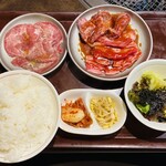 Yakiniku Takara Jima - 「牛タン焼肉定食」1,639円税込み♫