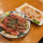 もつ千 - 肉刺し・レバ刺し