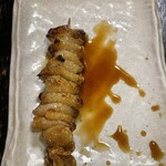 Echigo Soba - (料理)焼き鳥 とりかわ タレ
