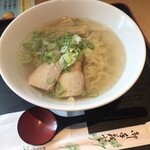 会津山塩食堂 - 山塩ラーメン　税込850円