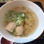 会津山塩食堂 - 山塩ラーメン　税込850円