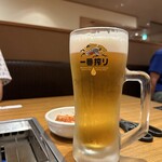 Yakiniku Yamachan - 生ビール大