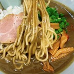 Yamaokaya - ドロドロスープが麺に絡みつく！