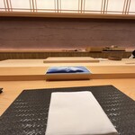 Sushi Shirokane Saeki - 座席