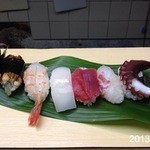 Sushi Kou - 2013.10.19(金)盛合せ1000円