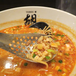 担担麺 胡 - これではごはんも注文したくなるに納得