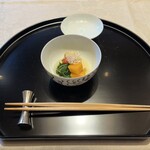 銀座 吉兆 - 焚き合わせ (蒸し物)