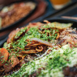 満月のお好み焼き - 