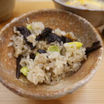 柚木元 - 香茸ご飯