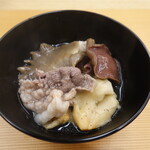 柚木元 - きのこ色々の熊鍋