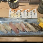 寿司おのざき - 常磐7浜握り 1700円