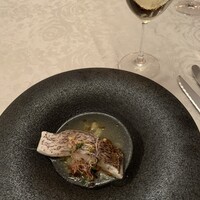アンシャンテ - 真鯛のヴァプール 鬼灯(ほおずき)のブイヨン仕立て