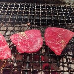 炭火焼肉 華やま - ミスジ