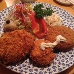 ミッシェル - ミックスフライ定食