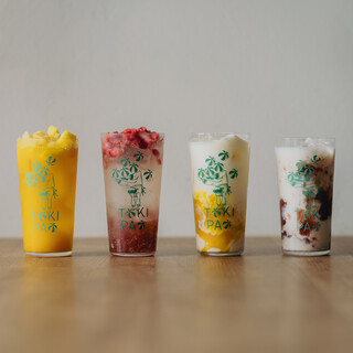 ジンを使ったフルーツサワー