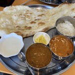 インド・ネパール料理 Miya Curry - レディースセット　※キーマとバターチキン