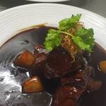 小吃酒家 鮮 - やわらかゲンコツ黒酢すぶた