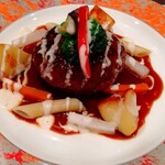 レストラン 西洋軒 - 子供のハンバーグコース