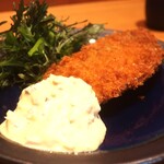 こころや - 自家製タルタルオンザ鰺フライ