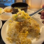 金の餃子酒場 - 餃子炒飯定食　900円