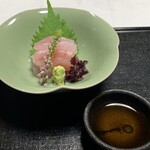 山ばな平八茶屋 - 一塩のぐじ（浜塩のぐじ）　二杯酢で