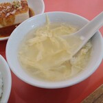 香港苑 - スープも好い感じです。