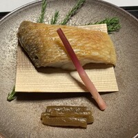 山ばな平八茶屋 - 浜塩のぐじで若狭焼き