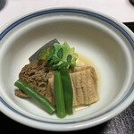 山ばな平八茶屋 - 焚き合わせ