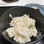 山ばな平八茶屋 - 麦飯
