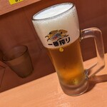 日高屋 - 生ビール
