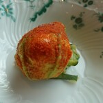 イル・リストランテ ニコ・ロミート - 花ズッキーニの蒸し焼き