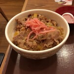 Sukiya - 2017/01/29 牛丼しじみ汁たまごセット