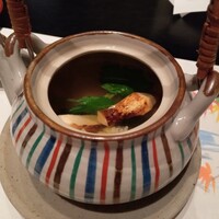 日本料理 湯木 心斎橋店 - 松茸土瓶蒸し