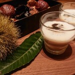 Fujiya 1935 - 栗をプリンに混ぜるのも良いらしい