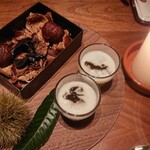 Fujiya 1935 - 栗のプリン　ラム酒風味のコーヒーゼリー