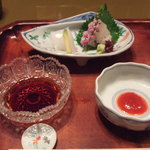 近又 - 刺身　はも焼き塩・槍烏賊