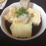 祭り太鼓 - 揚げ出汁豆腐