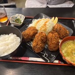 世界一のカキフライと肴 わぶ - カキフライダブル¥2,380-