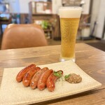 トラットリアイルポッツォ - 粗挽きソーセージ盛り合わせ