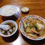 Chuuka Pekin - トーフと野菜のウマニ￥500＆ライス￥200スープセット
