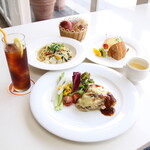 ルポ - 料理写真:キッシュランチ