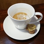 キッチン ブルー グローブ - ミルクを入れ忘れました！