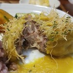 キッチン ブルー グローブ - 肉厚な、いなだポワレ　ソースが一杯！