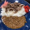 神田パーキングエリア（下り） フードコート - 近江牛カレー（夜）