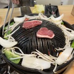 まるやまジンギスカン - 野菜もうまい。