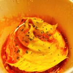 こもれび - チキンドレスオムライス…オムライス好きにはフォルムもかわいくたまらない…