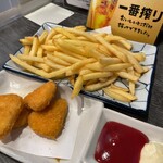Kushiyakitei Negi - ポテトフライ 390円 カマンベールチーズフライ 390円
