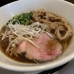 牛薫る麵処 嵐風 - 牛醤油らぁー麺