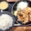 Densetsu No Sutadonya - すたみな唐揚げ定食（鬼盛り 930円）