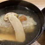 四谷 うえ村 - 牡丹鱧と松茸のお吸い物